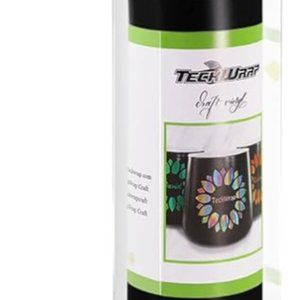 Black TECKWRAP Adhesive Decal Craft Vinyl for Cricut Joy - NWT